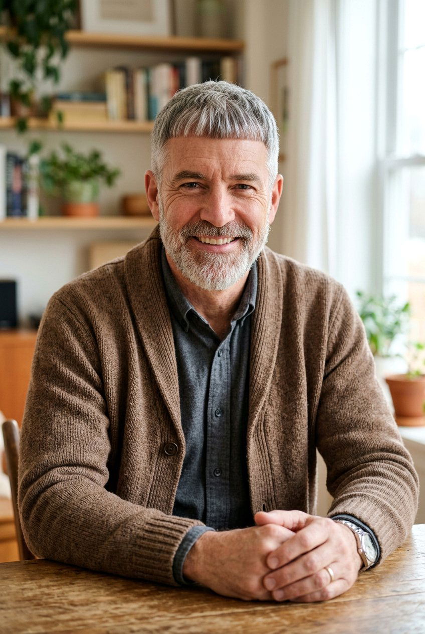 Caesar Cut Mature Men Haircut - 20 men haircut ideas for mature style - 20 men haircut ideas for mature style