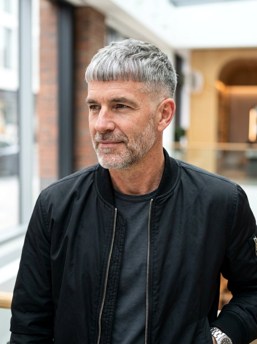 Caesar Cut Taper Salt And Pepper - 20 salt and pepper taper haircut men - 20 salt and pepper taper haircut men