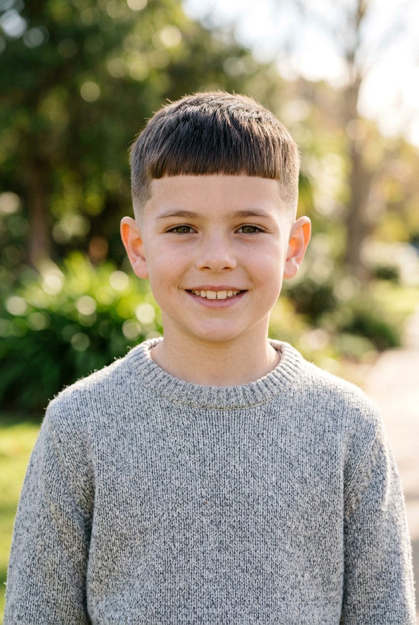 Caesar Cut With Mid Taper Fade - 20 boys haircut with mid taper fade - 20 boys haircut with mid taper fade