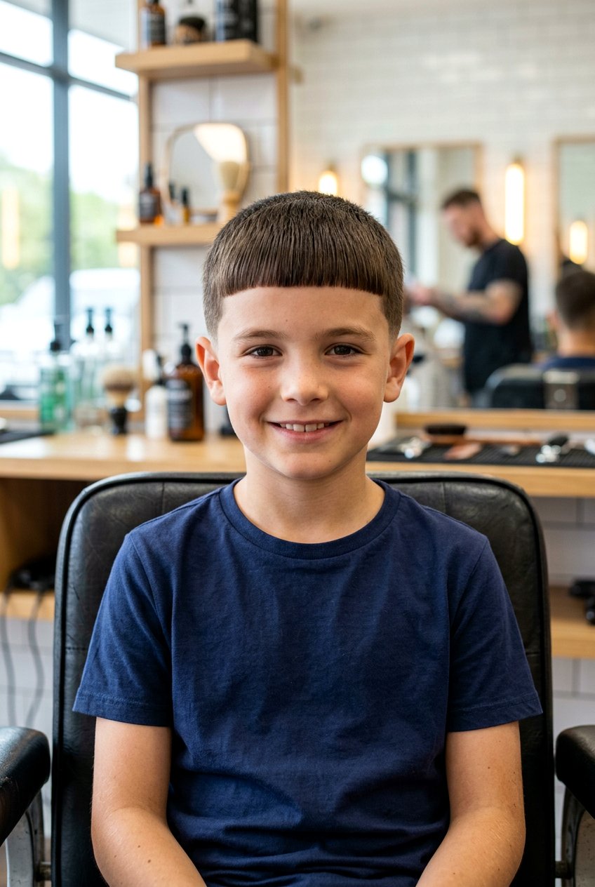 Caesar Cut for Boys - 20 picture day haircut for boys - 20 picture day haircut for boys