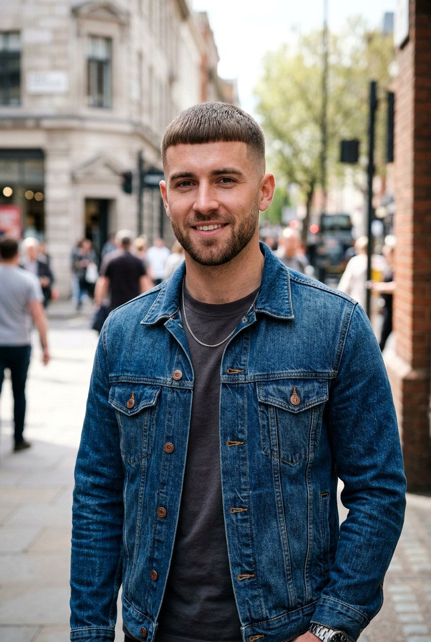 20 Best Buzz Cut Styles for Men With a Round Face Shape