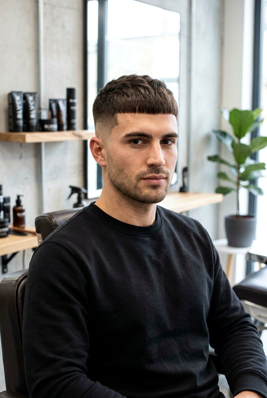 Caesar cut for straight hair - 20 mens haircut for thick straight hair - 20 men’s haircut for thick straight hair