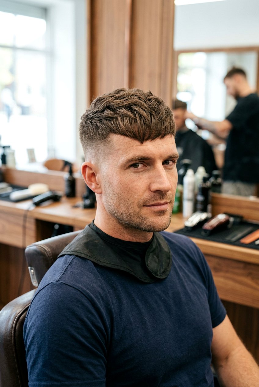 Caesar haircut for receding hairline - 20 caesar haircut - 20 caesar haircut