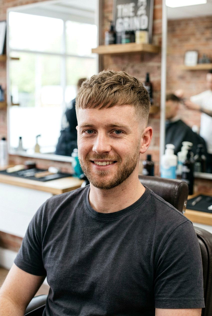 Caesar haircut for thin hair - 20 caesar haircut - 20 caesar haircut