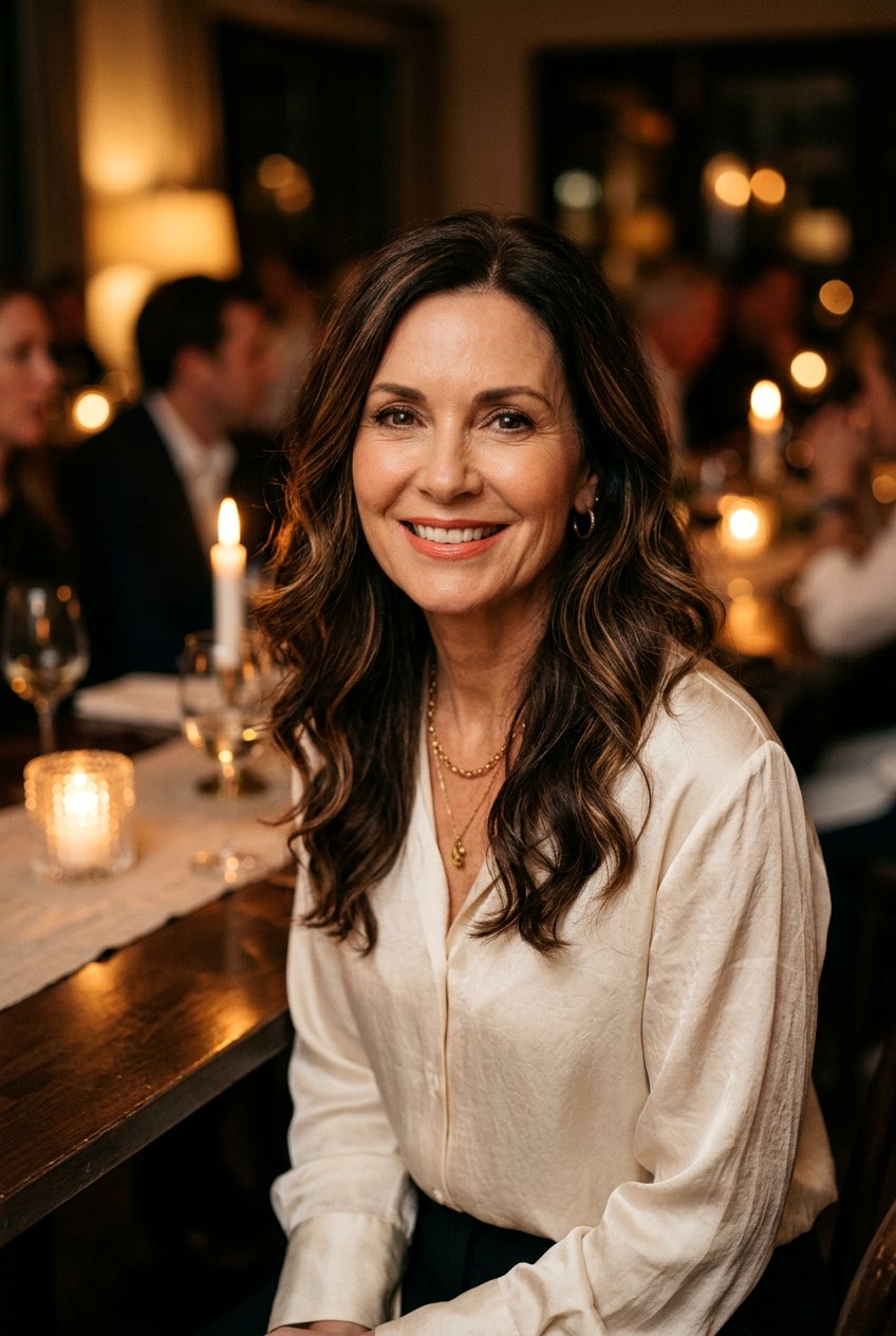 Candlelit Brunette - 20 natural brunette refresh for mature women - 20 natural brunette refresh for mature women