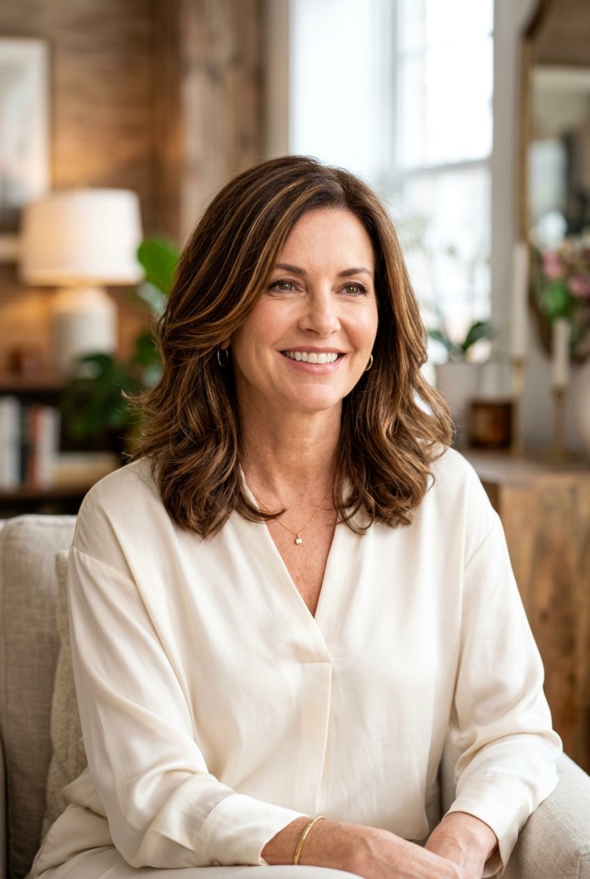 Candlelit Brunette - 20 expensive brunette for women over 50 - 20 expensive brunette for women over 50