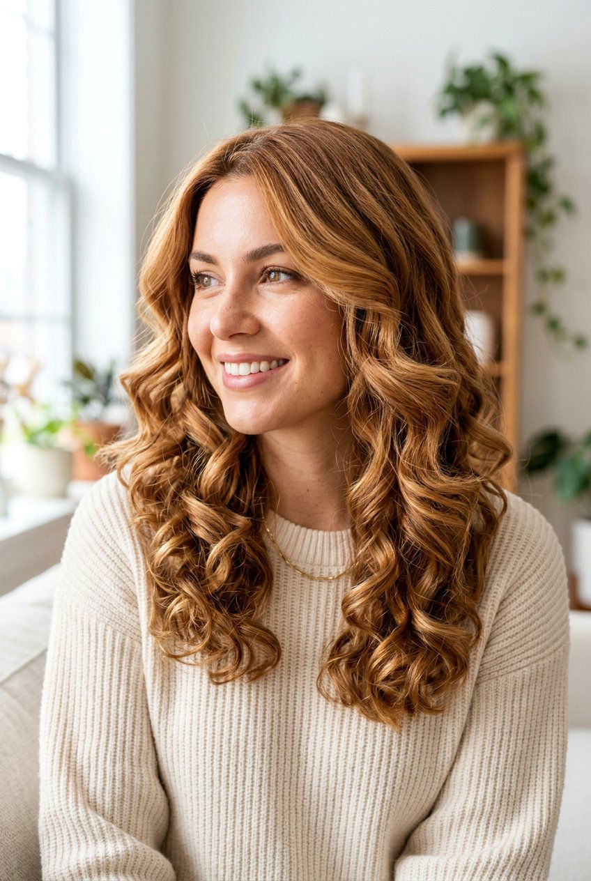 Caramel Amber Hair - 20 amber hair color ideas - 20 amber hair color ideas