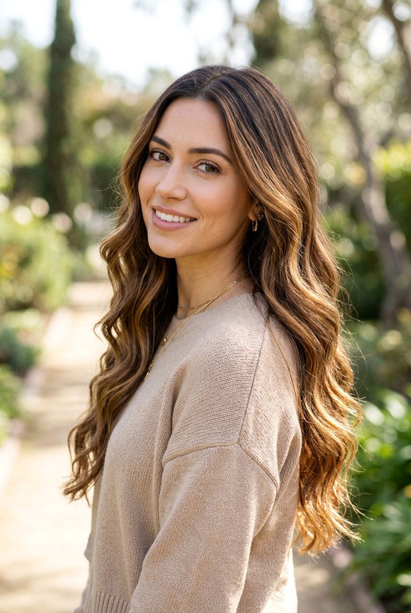 Caramel Balayage - 20 balayage hair color ideas - 20 balayage hair color ideas