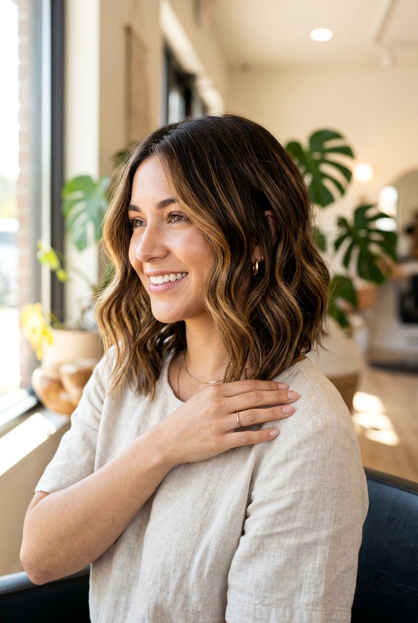 Caramel Balayage Bob Haircut - 20 hair color ideas for bob haircuts - 20 hair color ideas for bob haircuts