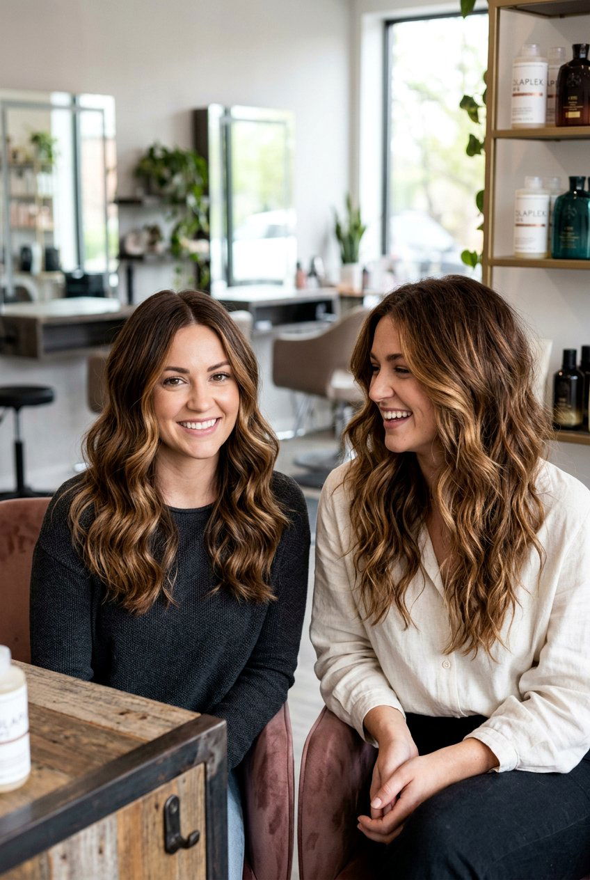 Caramel Balayage Brunettes - 20 melted caramel balayage - 20 melted caramel balayage