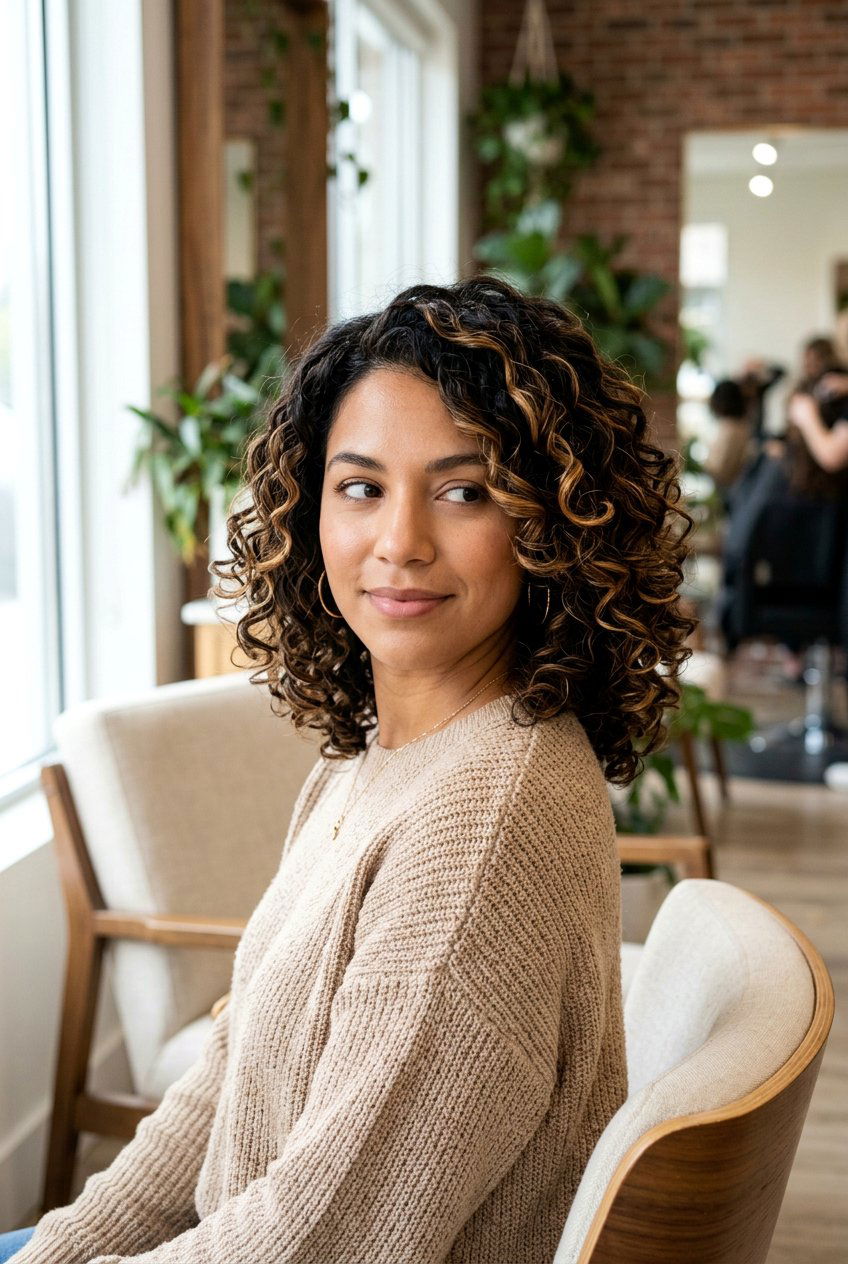 20 Gorgeous Hair Color Ideas for Curly Bob Hair This Season