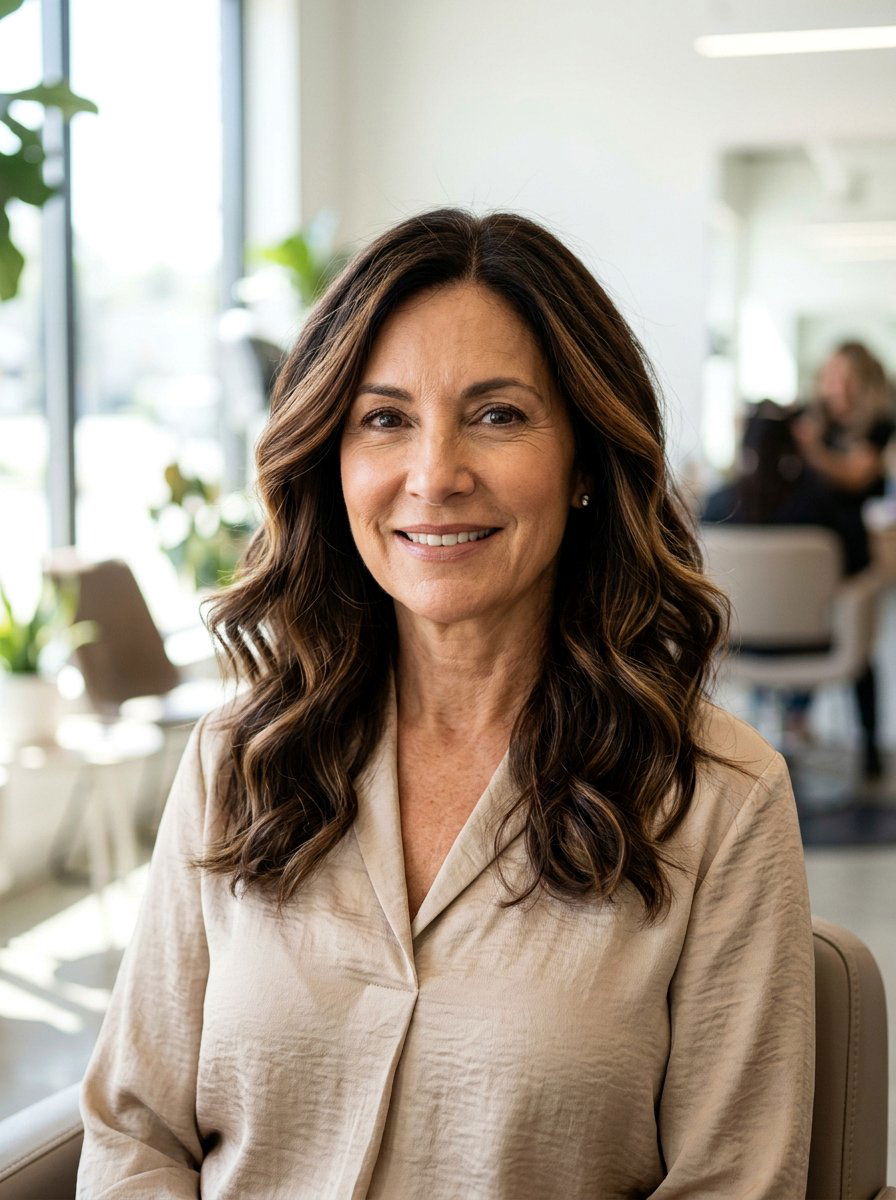 Caramel Balayage For Dark Hair - 20 subtle balayage for mature women - 20 subtle balayage for mature women