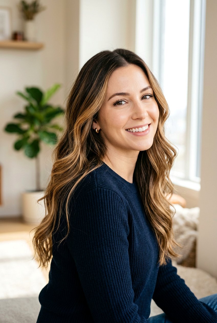 Caramel Balayage Hair - 20 fall hair color ideas - 20 fall hair color ideas