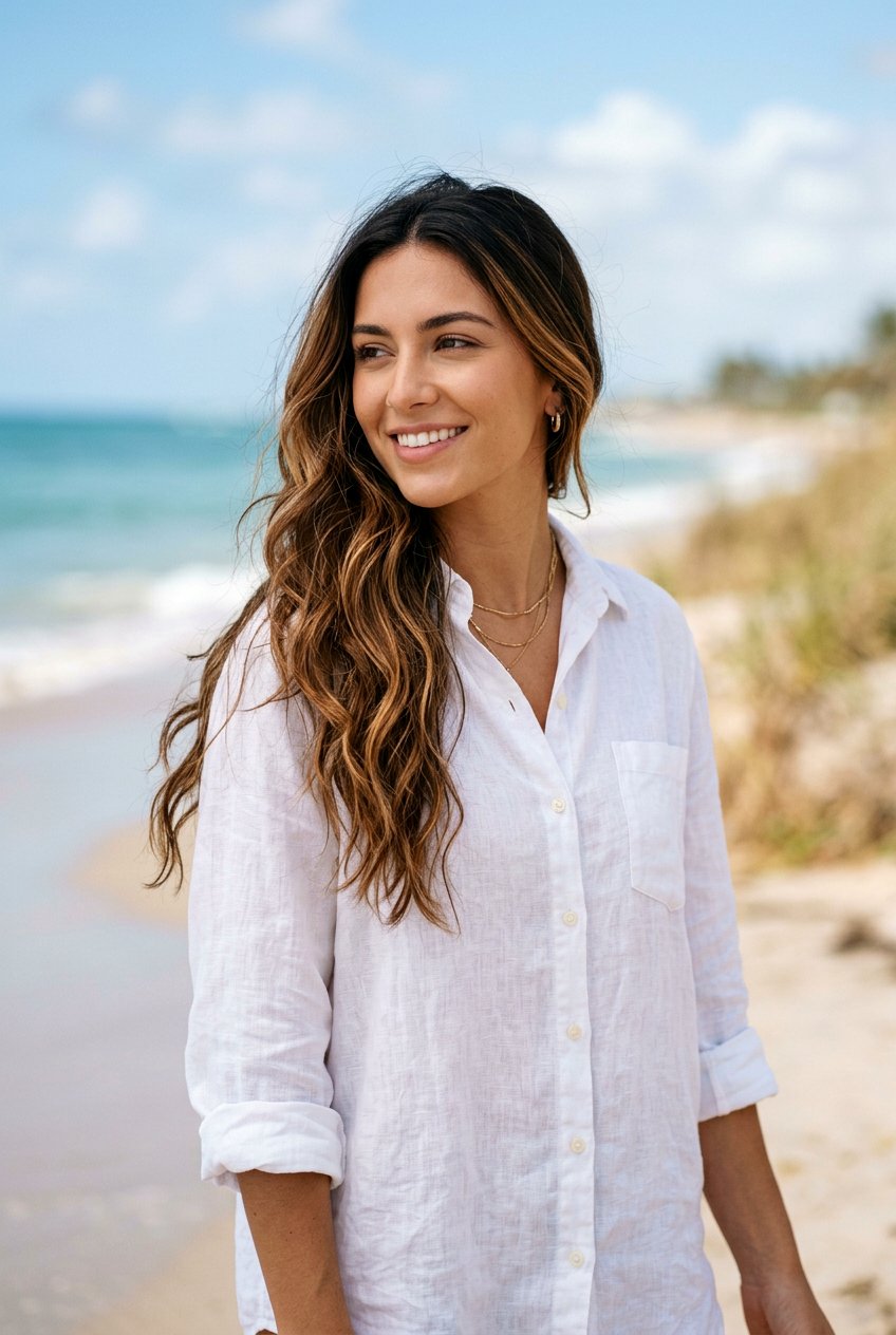 Caramel Balayage On Brunette - 20 brunette color refresh ideas - 20 brunette color refresh ideas