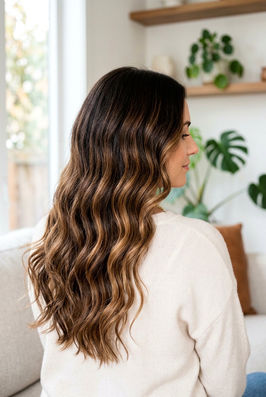 Caramel Balayage On Dark Brown Hair - 20 caramel highlights on brown hair - 20 caramel highlights on brown hair