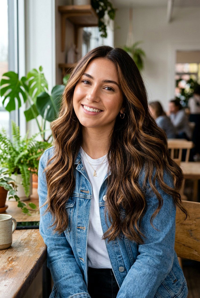 Caramel Balayage On Dark Hair - 20 modern hair color ideas for women - 20 modern hair color ideas for women