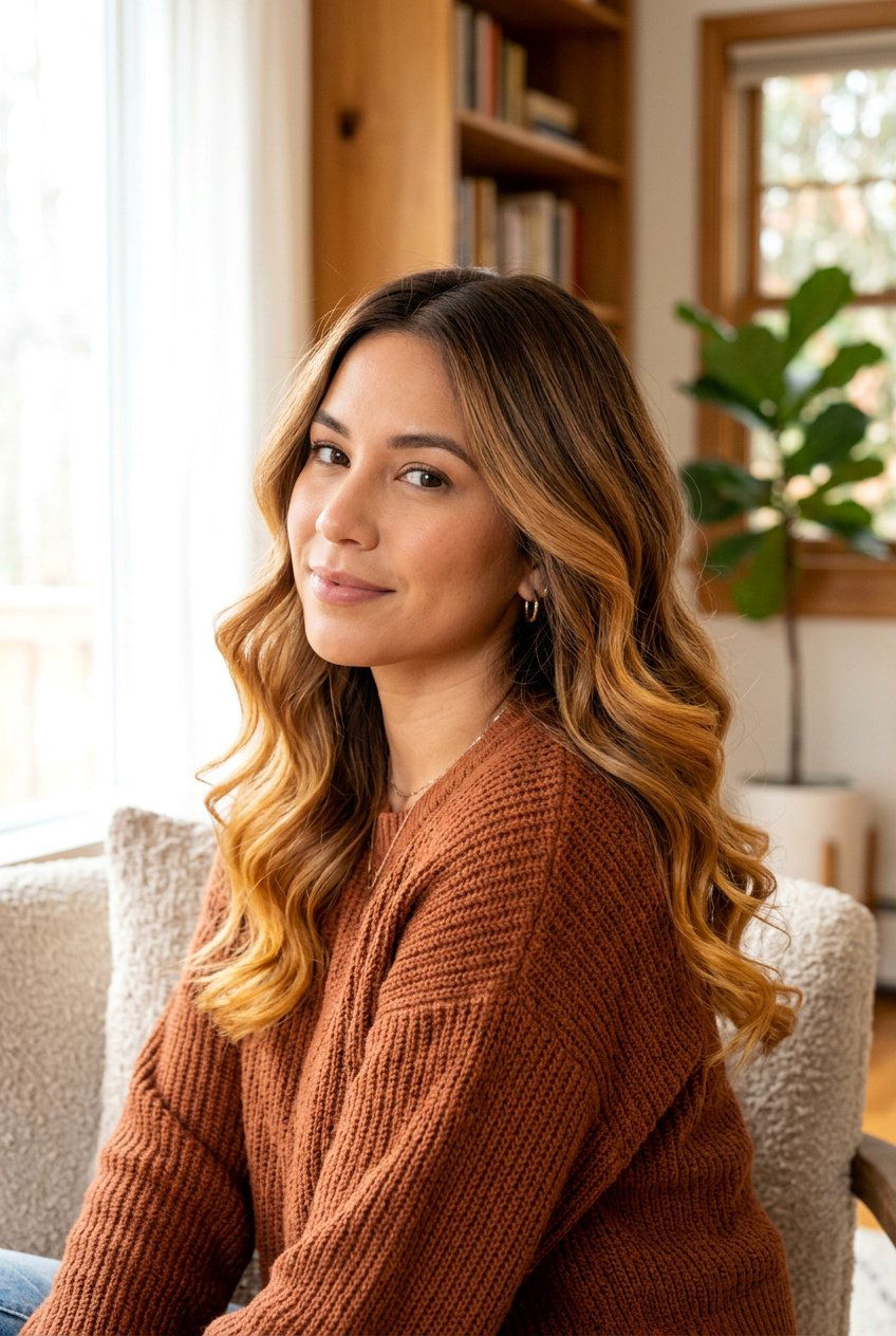 Caramel Balayage with Root Shadow - 20 balayage with root shadow - 20 balayage with root shadow