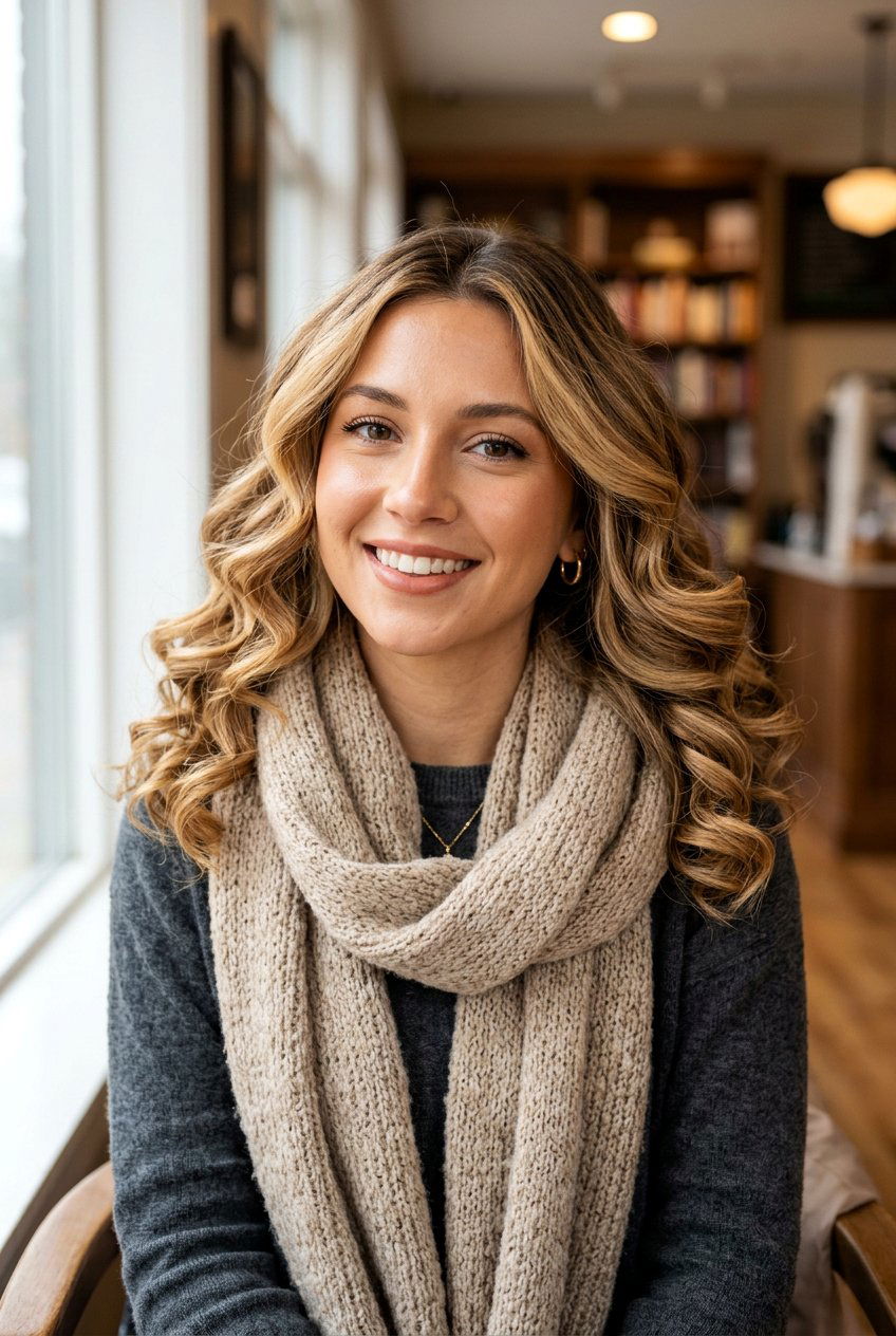 Caramel Blonde Balayage Lob - 20 blonde lob balayage ideas - 20 blonde lob balayage ideas