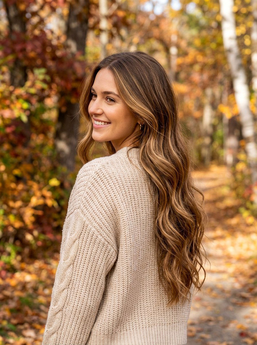 Caramel Blonde Balayage Long Hair - 20 trendy blonde hair color 2026 - 20 trendy blonde hair color 2026