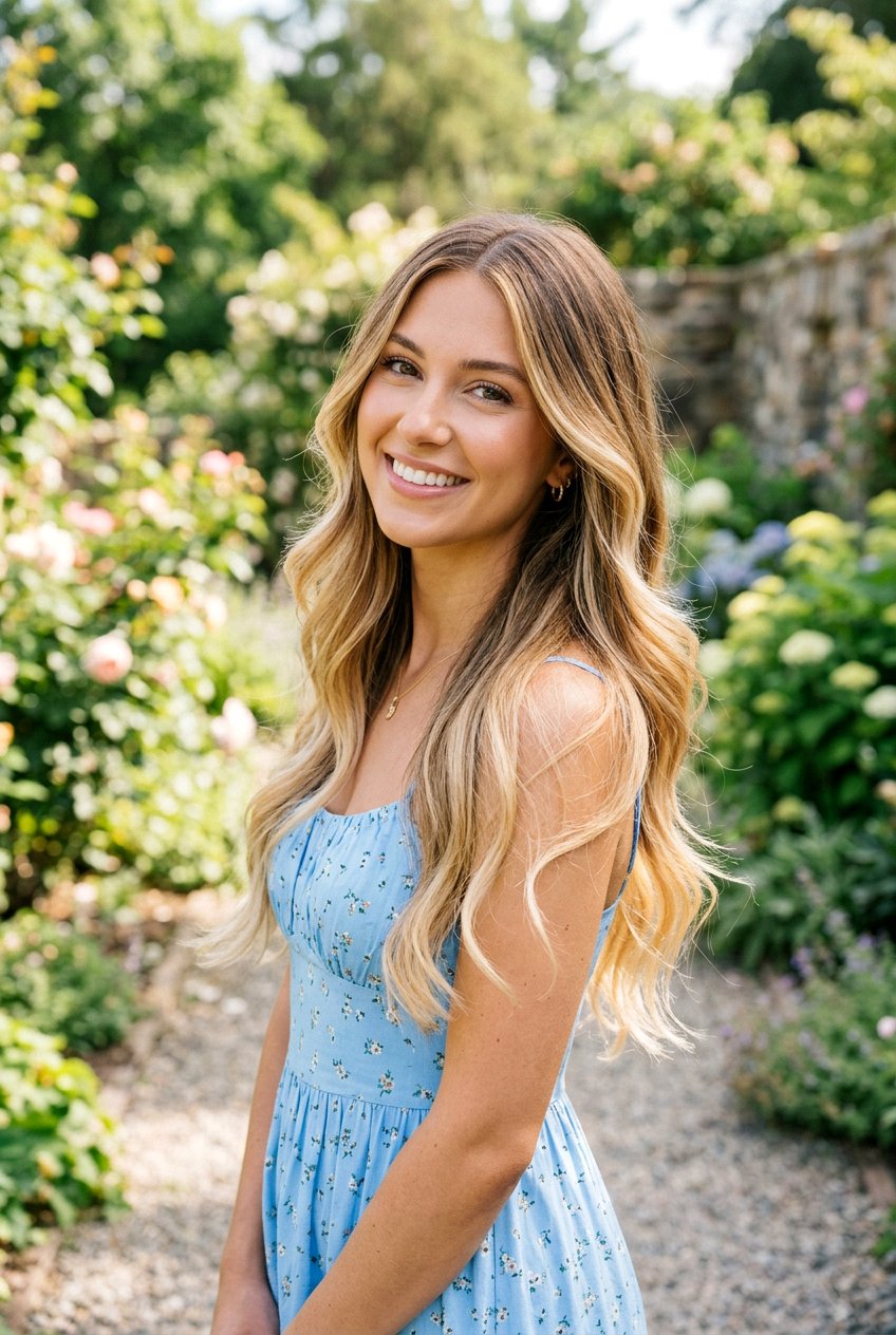 Caramel Blonde Balayage Long Layers - 20 caramel balayage for long layers women - 20 caramel balayage for long layers women