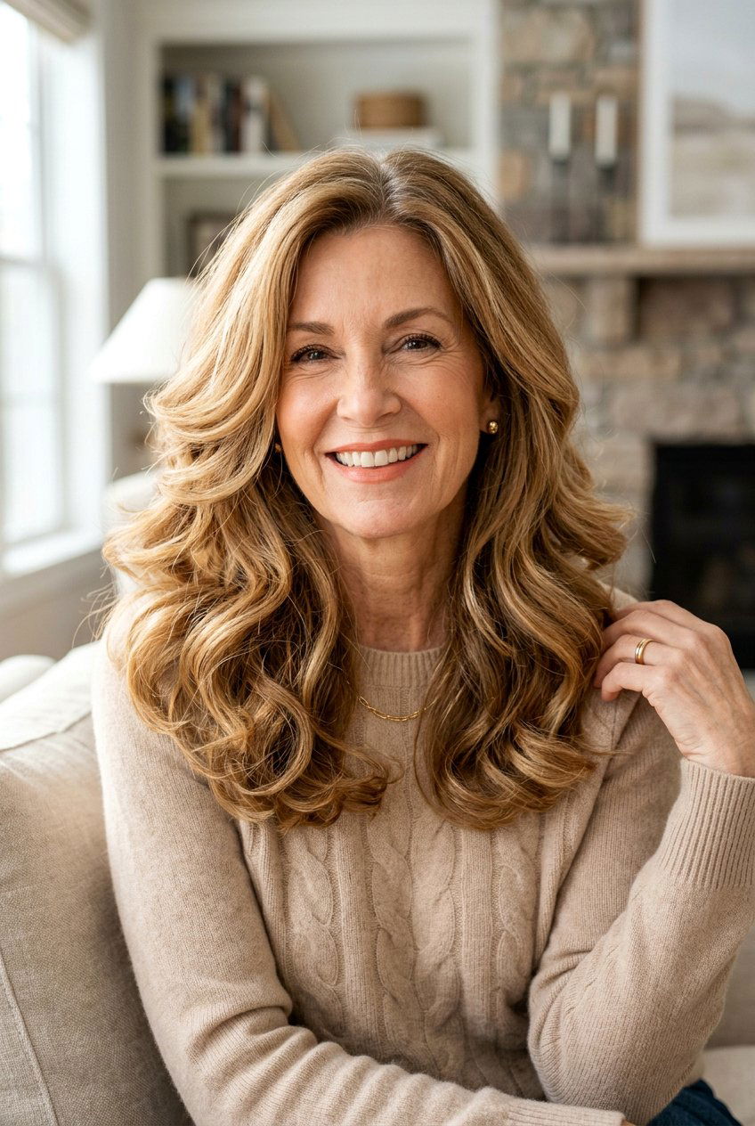 Caramel Blonde Balayage - 20 blonde balayage for women over 60 - 20 blonde balayage for women over 60