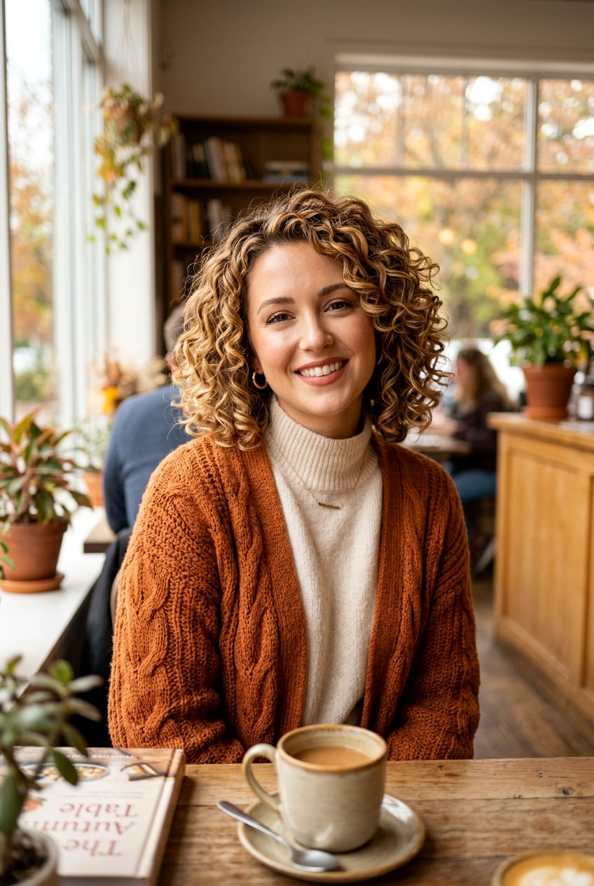 Caramel Blonde Curly Bob - 20 blonde curly bob color ideas - 20 blonde curly bob color ideas