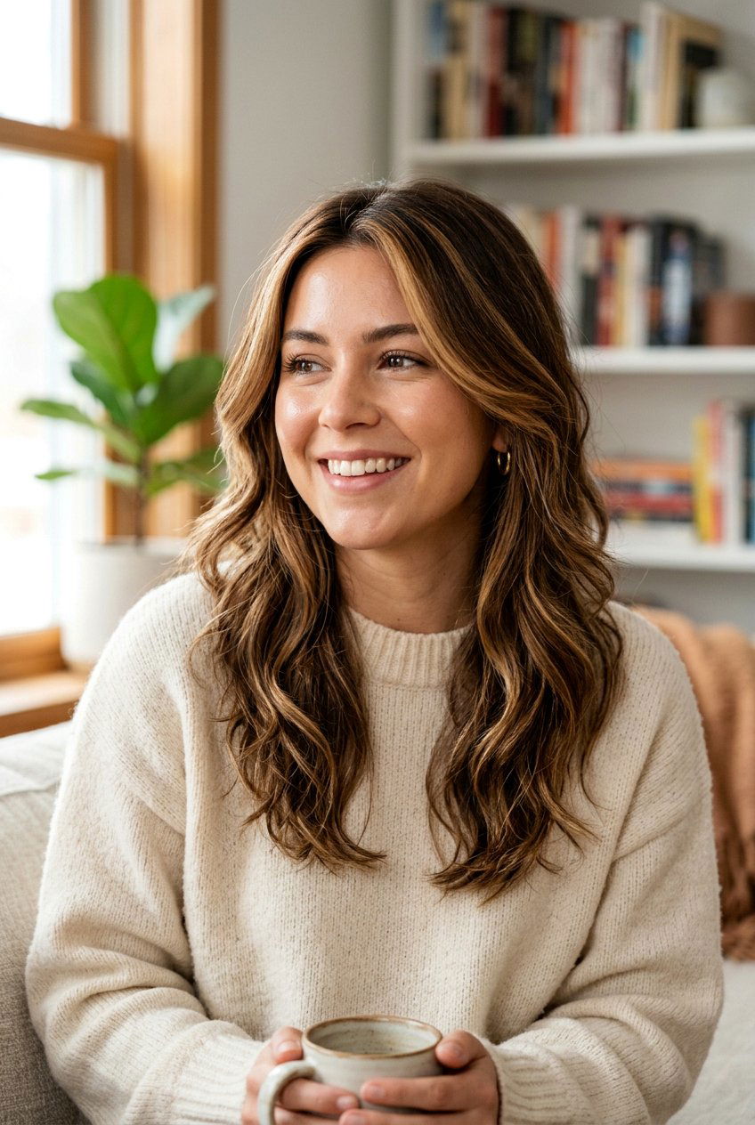 Caramel Blonde Face Framing On Brown Hair - 20 face framing blonde on dark brown hair - 20 face framing blonde on dark brown hair