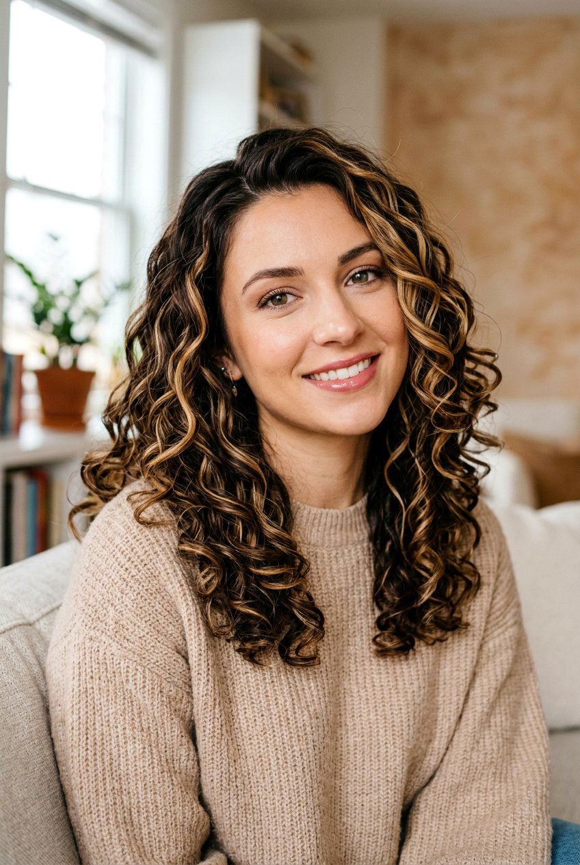 Caramel Blonde High Contrast Highlights On Dark Hair - 20 high contrast blonde highlights - 20 high contrast blonde highlights