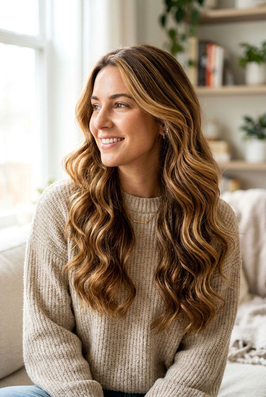 Caramel Blonde Highlights - 20 blonde hair makeover ideas - 20 blonde hair makeover ideas