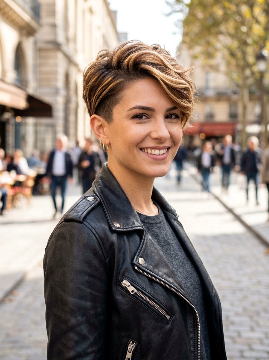 Caramel Bronde Pixie Cut - 20 caramel bronde balayage for brunettes - 20 caramel bronde balayage for brunettes