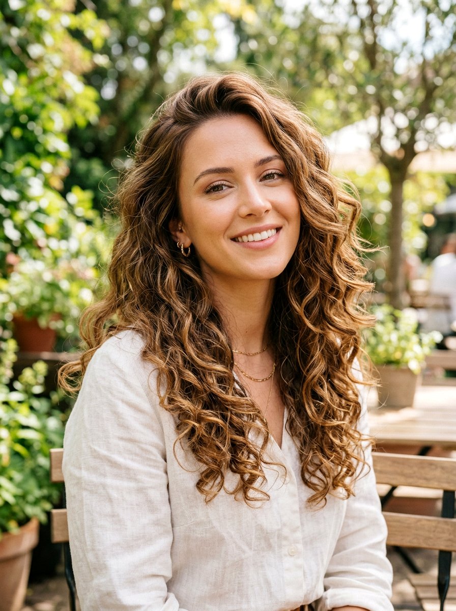 Caramel Brown Hair With Honey Highlights - 20 rich brown hair with soft caramel ribbons - 20 rich brown hair with soft caramel ribbons