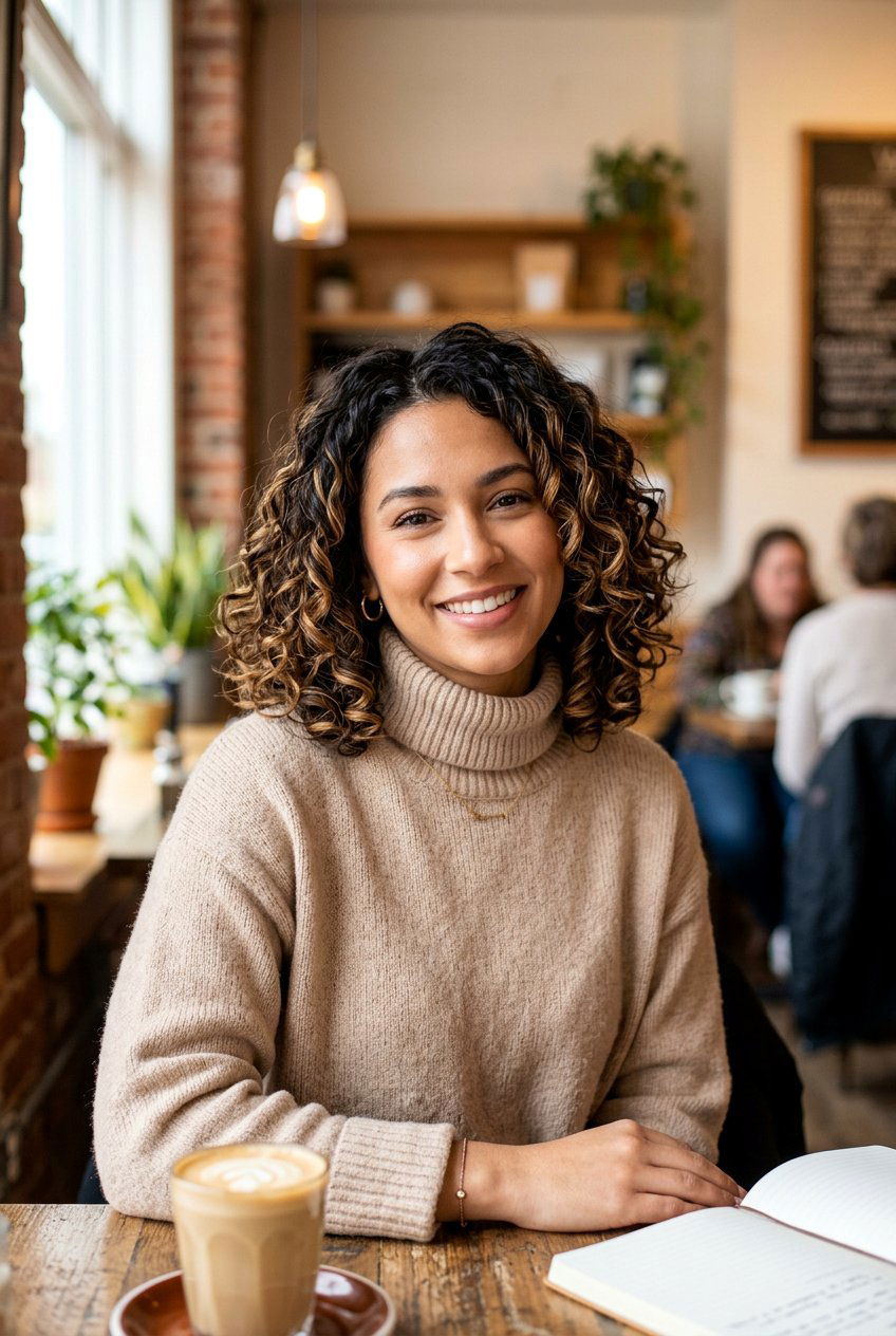 Caramel Brunette Balayage Curly Bob - 20 brunette balayage for curly bob - 20 brunette balayage for curly bob