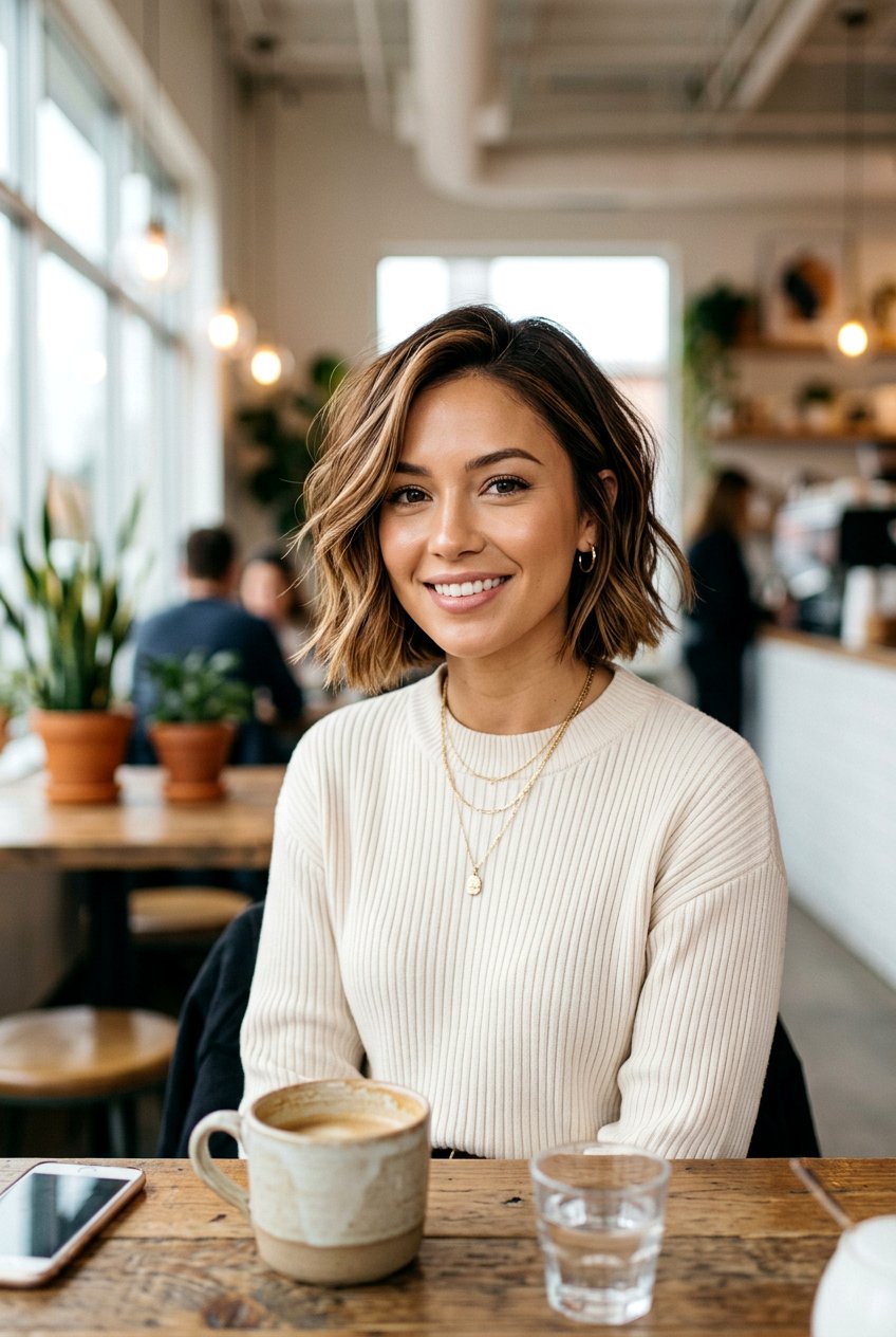 Caramel Brunette Hair On Short Bob - 20 rich caramel brunette - 20 rich caramel brunette