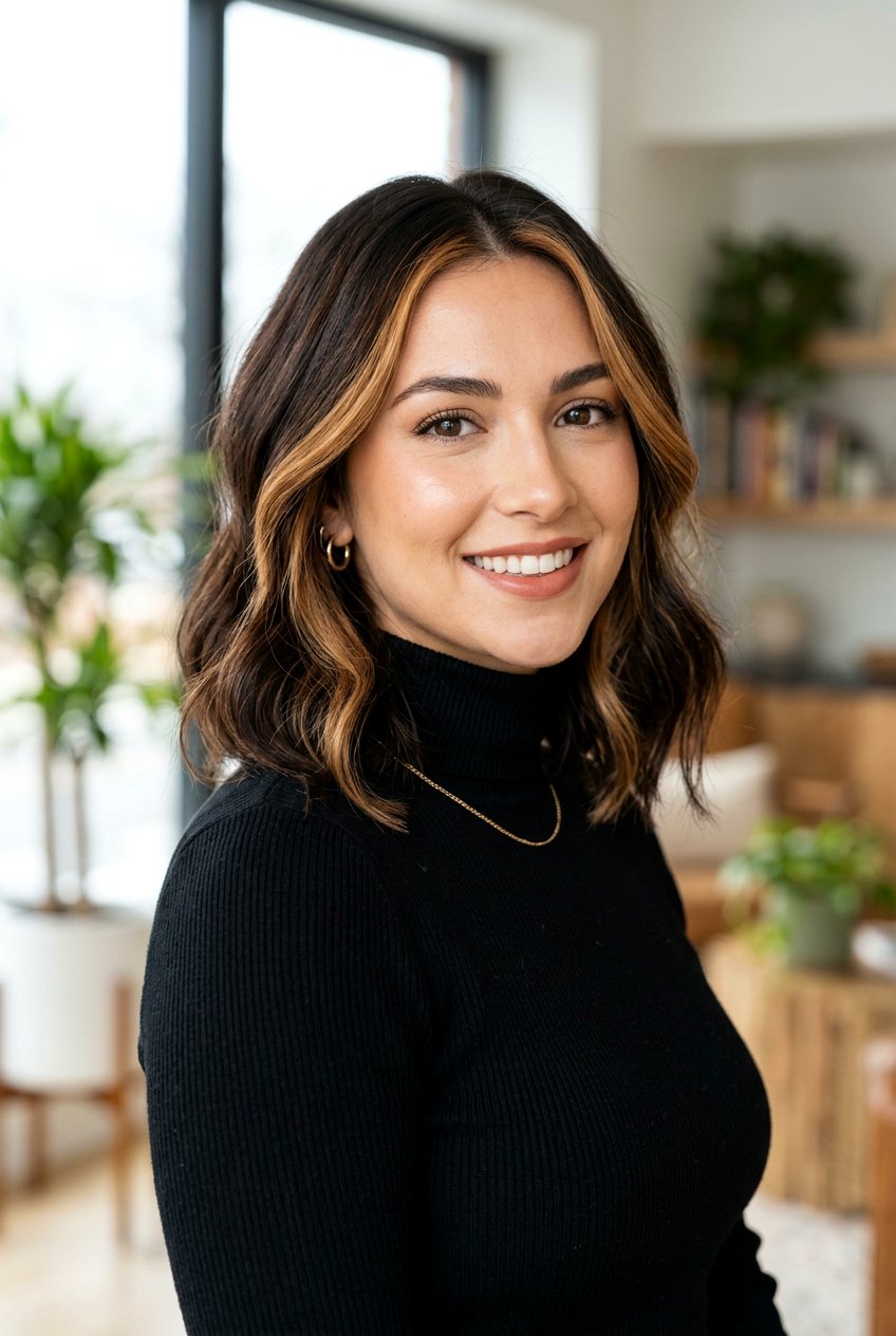 Caramel Face Framing For Brunettes - 20 caramel brunette for mature women - 20 caramel brunette for mature women