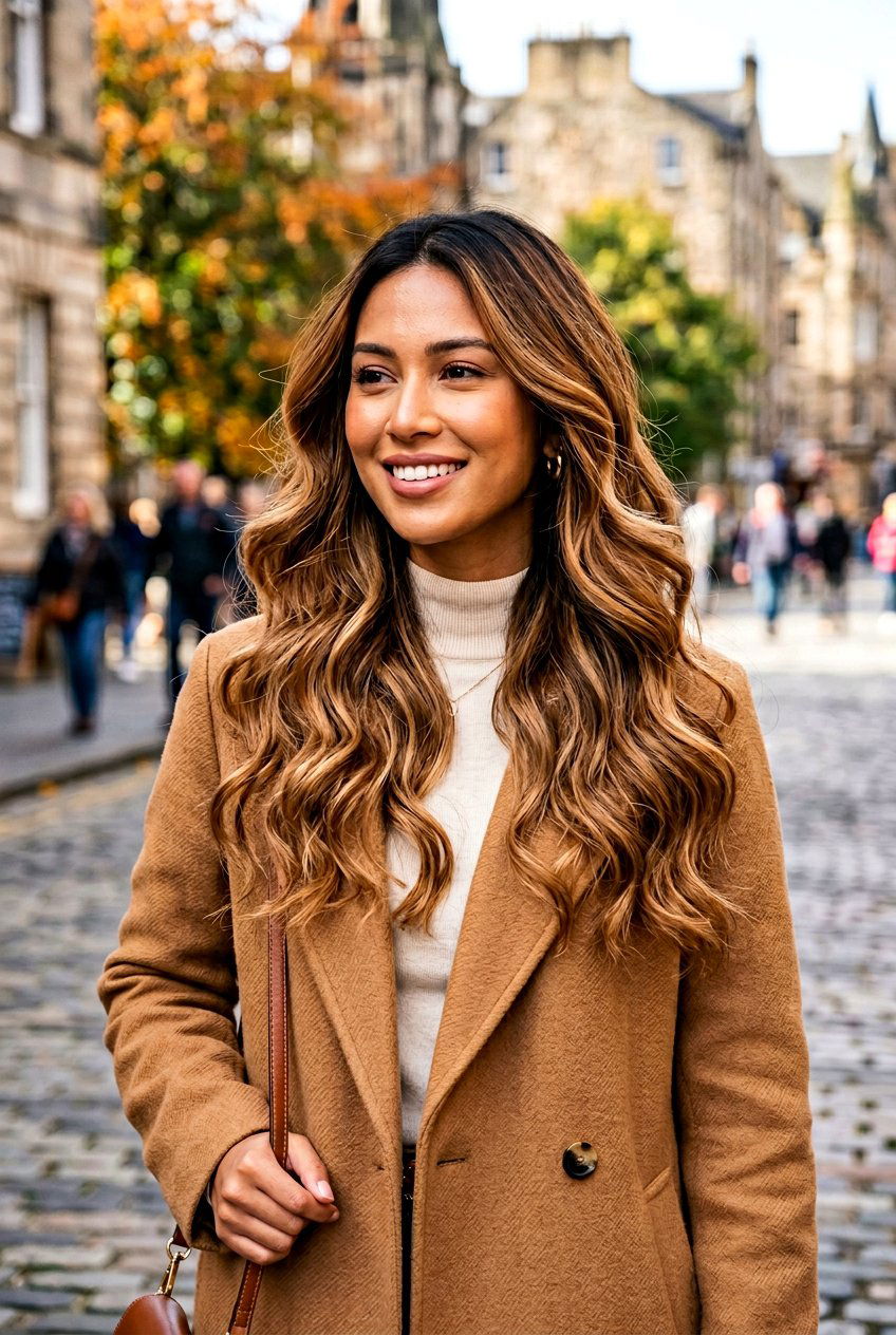 Caramel Ginger Balayage Shadow Root - 20 ginger balayage with shadow root - 20 ginger balayage with shadow root