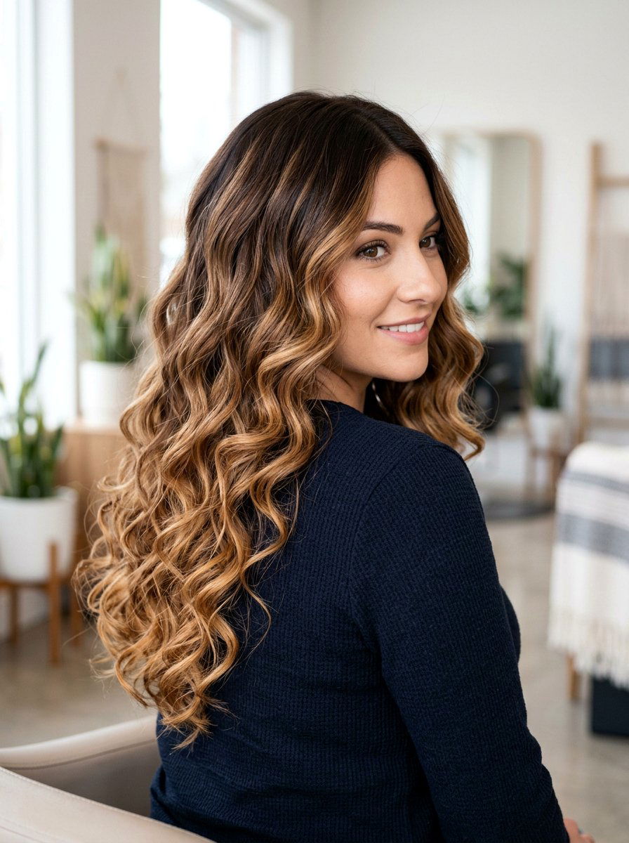 Caramel Melt Balayage - 20 rich girl brunette balayage - 20 rich girl brunette balayage