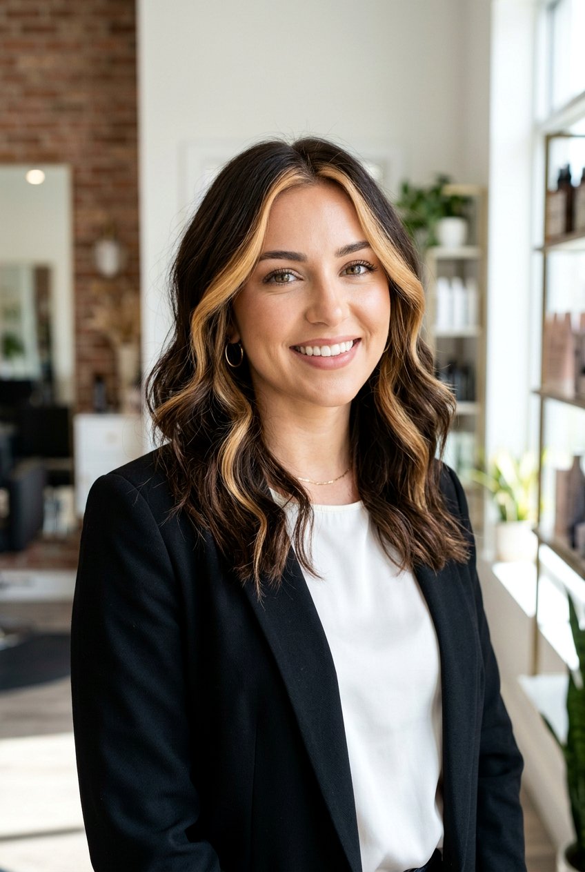 Caramel Money Piece - 20 honey caramel highlights for brunettes - 20 honey caramel highlights for brunettes