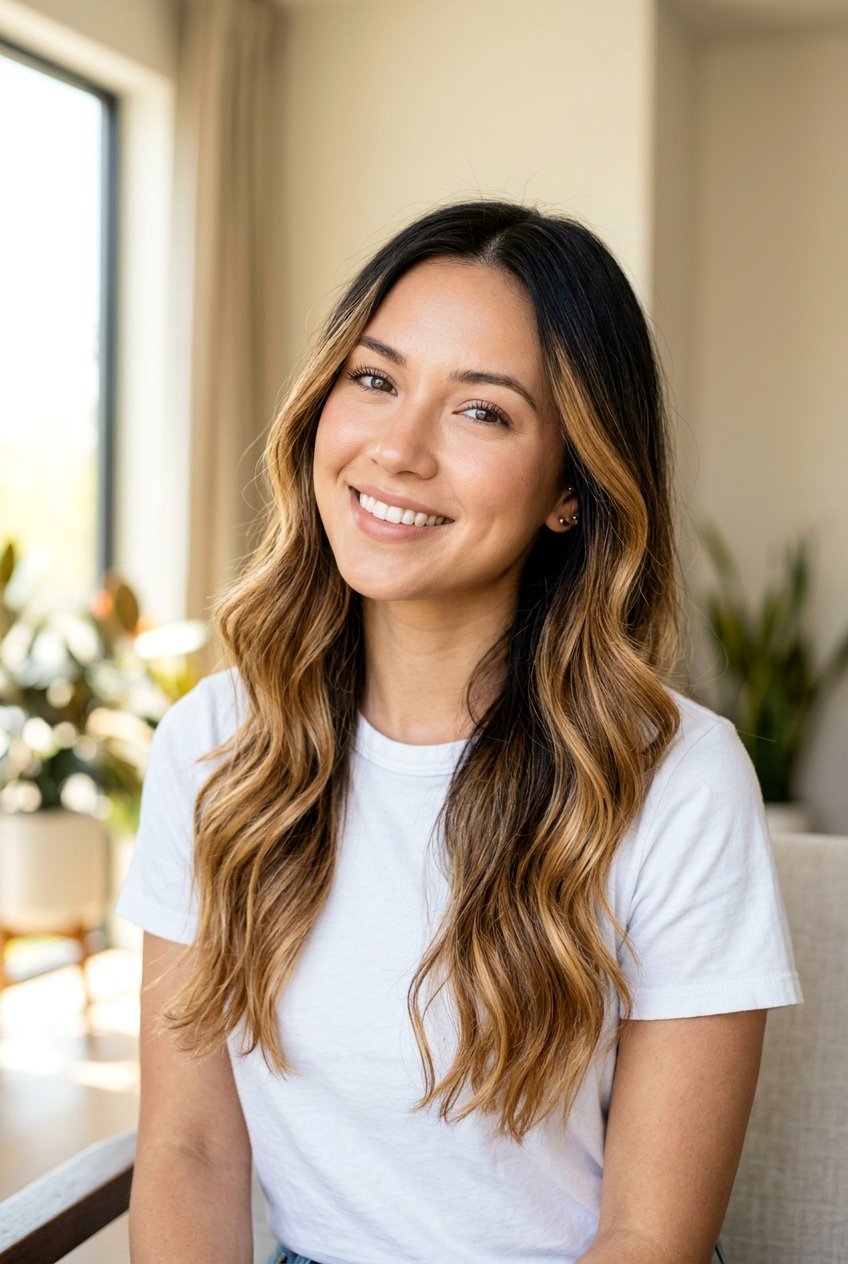 Caramel Ombre Balayage - 20 caramel bronde balayage for brunettes - 20 caramel bronde balayage for brunettes