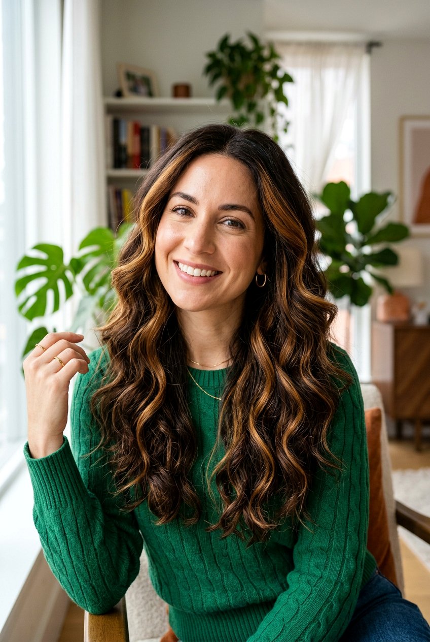 20 Best Honey Caramel Highlights for Brunettes to Try Now