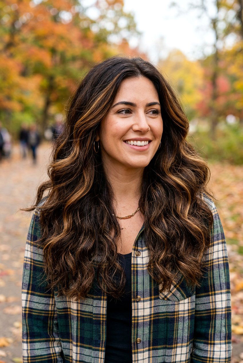 Caramel Ribbons On Thick Hair - 20 autumn caramel ribbons hair - 20 autumn caramel ribbons hair