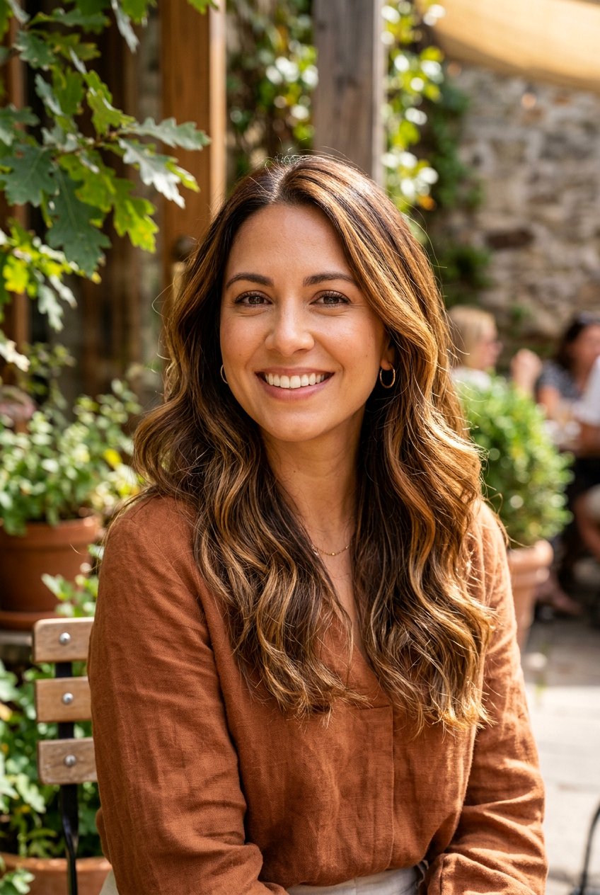 Caramel Toffee Brunette - 20 chocolate caramel hair color ideas - 20 chocolate caramel hair color ideas