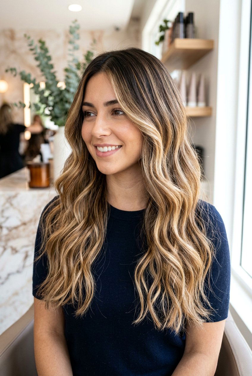 Caramel blonde balayage dark brown hair - 20 caramel balayage on dark brown hair - 20 caramel balayage on dark brown hair