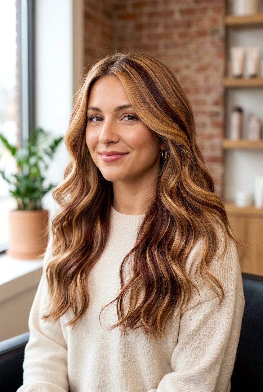 Caramel blonde hair with mahogany lowlights - 20 blonde hair with lowlights - 20 blonde hair with lowlights