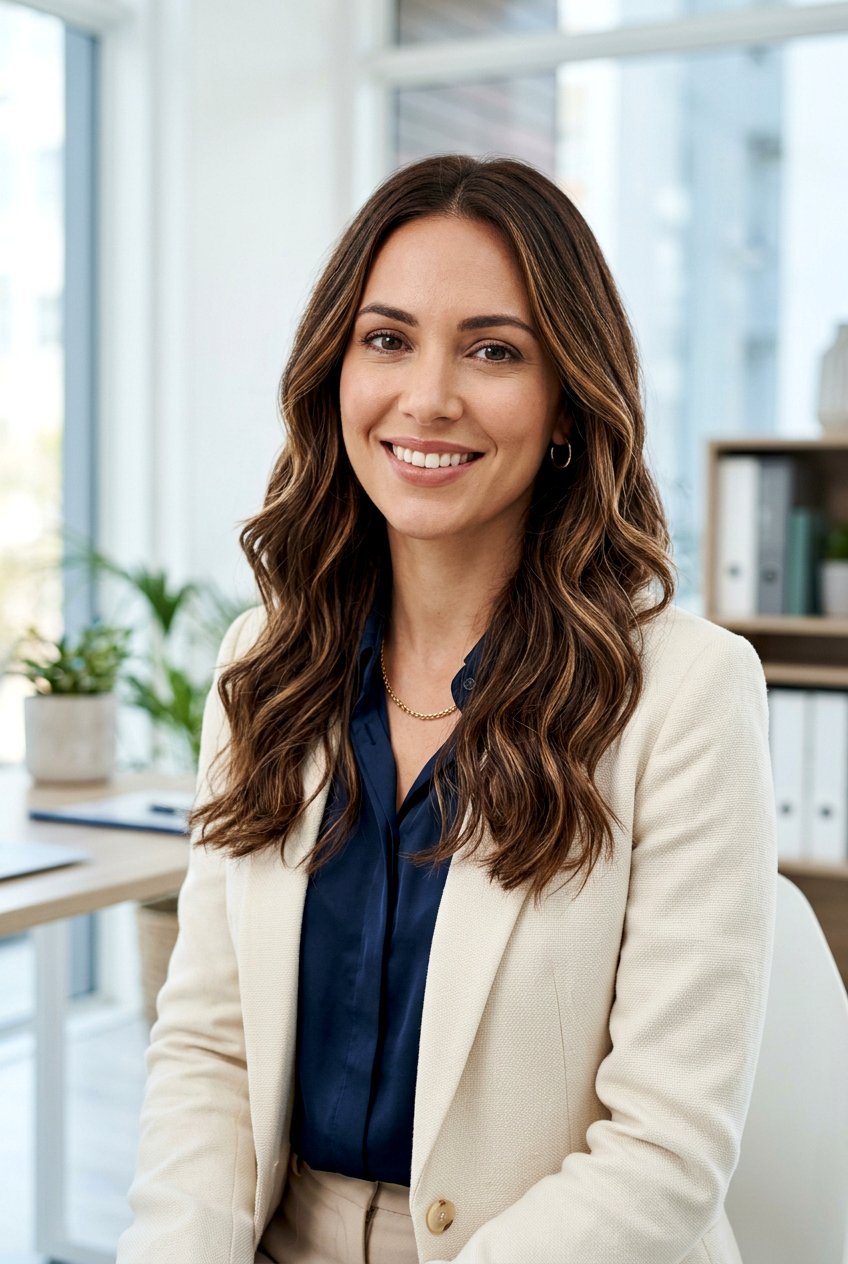 Caramel highlights on chocolate brown hair - 20 delicate caramel ribbons for mature brunettes - 20 delicate caramel ribbons for mature brunettes