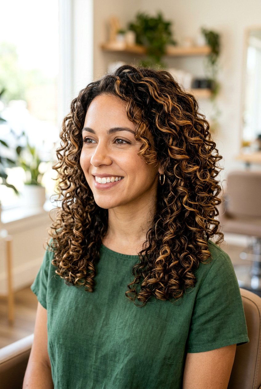 Caramel highlights on curly brown hair - 20 brunette hair with caramel highlights - 20 brunette hair with caramel highlights