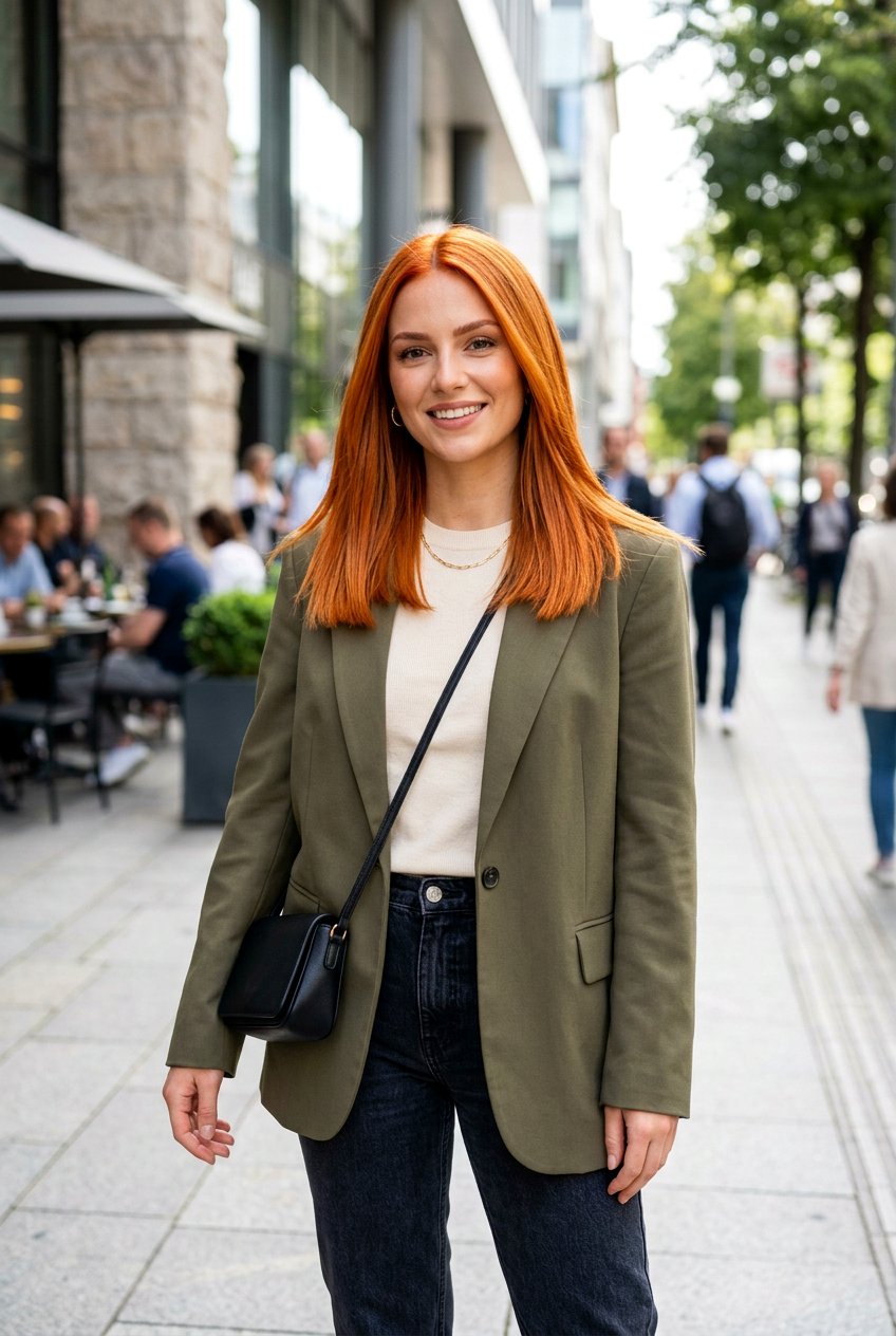 Carnelian Orange Hair Color - 20 modern salon hair color ideas - 20 modern salon hair color ideas