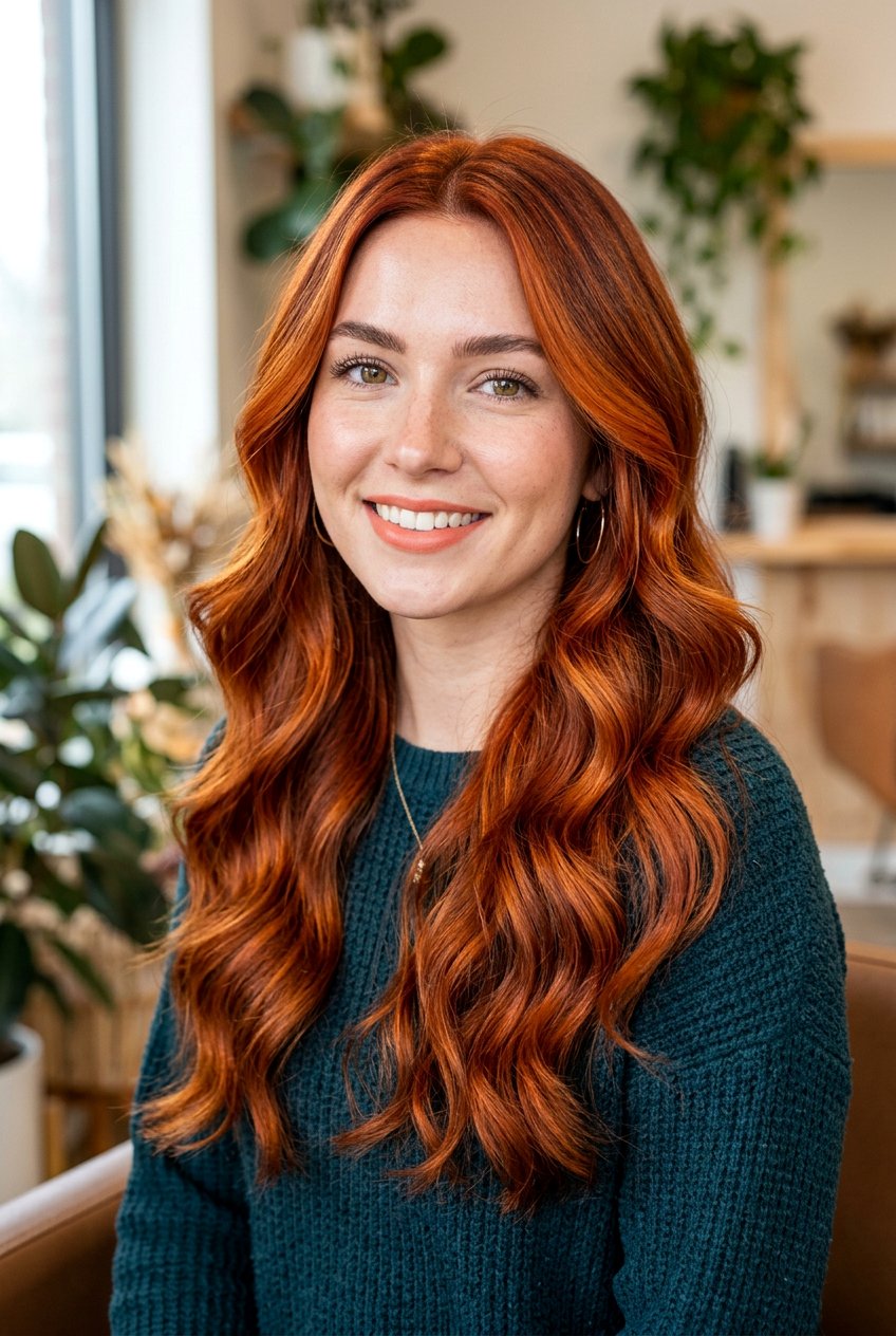 Cayenne Copper Hair - 20 salon hair color ideas - 20 salon hair color ideas