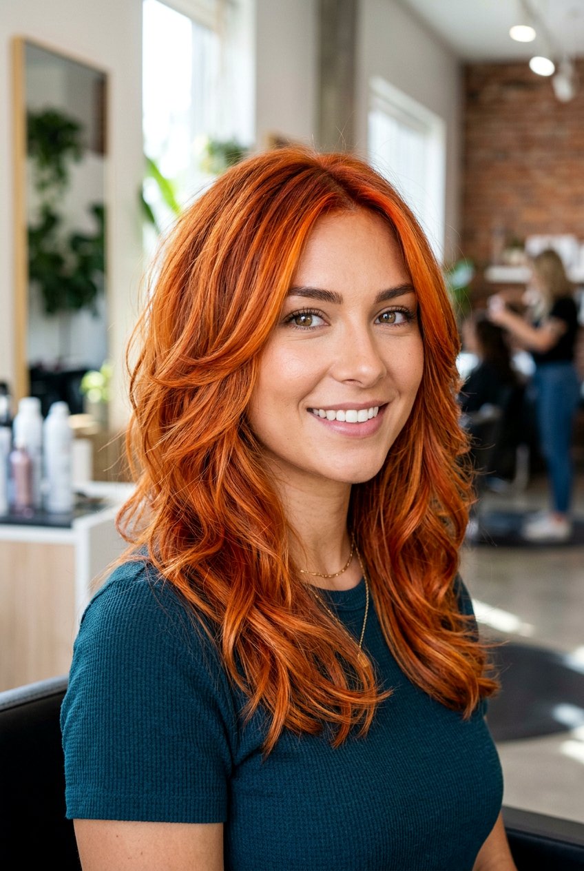 Cayenne Copper Hair - 20 ginger hair color ideas - 20 ginger hair color ideas