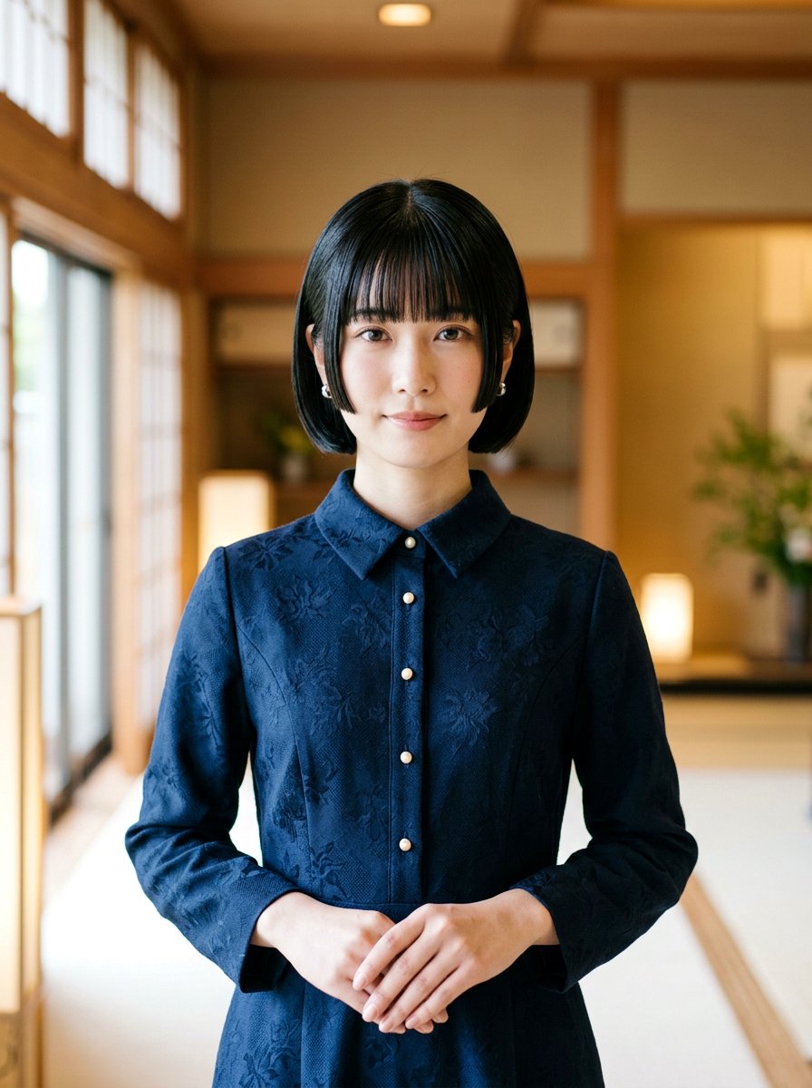 Center Part Japanese Hime Bob Haircut - 20 japanese hime bob haircut - 20 japanese hime bob haircut