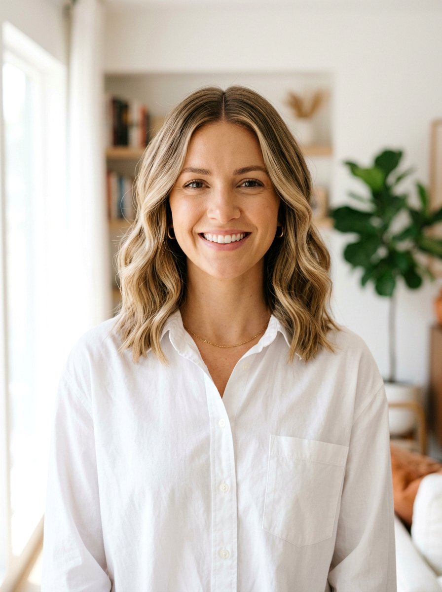 Center Parted Wavy Lob - 20 wavy lob haircut for older women - 20 wavy lob haircut for older women